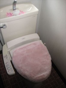 明るく清潔感のあるトイレに